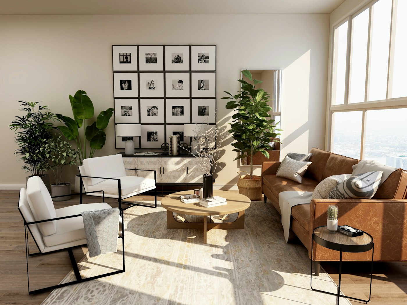 Prepared rental apartment interior